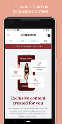 Shapermint android App screenshot 1